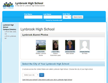 Tablet Screenshot of lynbrookhighschool.org